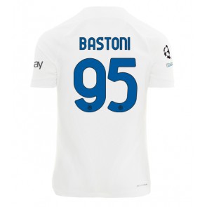 Inter Milan Alessandro Bastoni #95 Replika Udebanetrøje 2023-24 Kortærmet